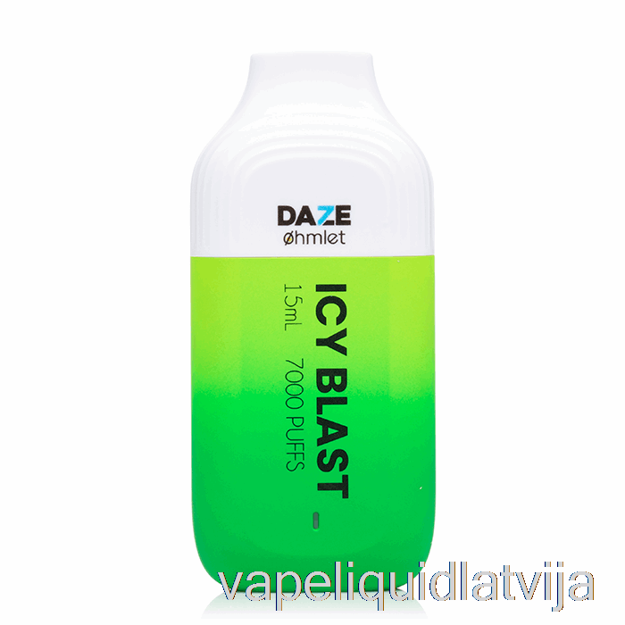 7 Daze Ohmlet 7000 0% Nulles Nikotīna Vienreizējās Lietošanas Ledus Strūklas Vape šķidrums